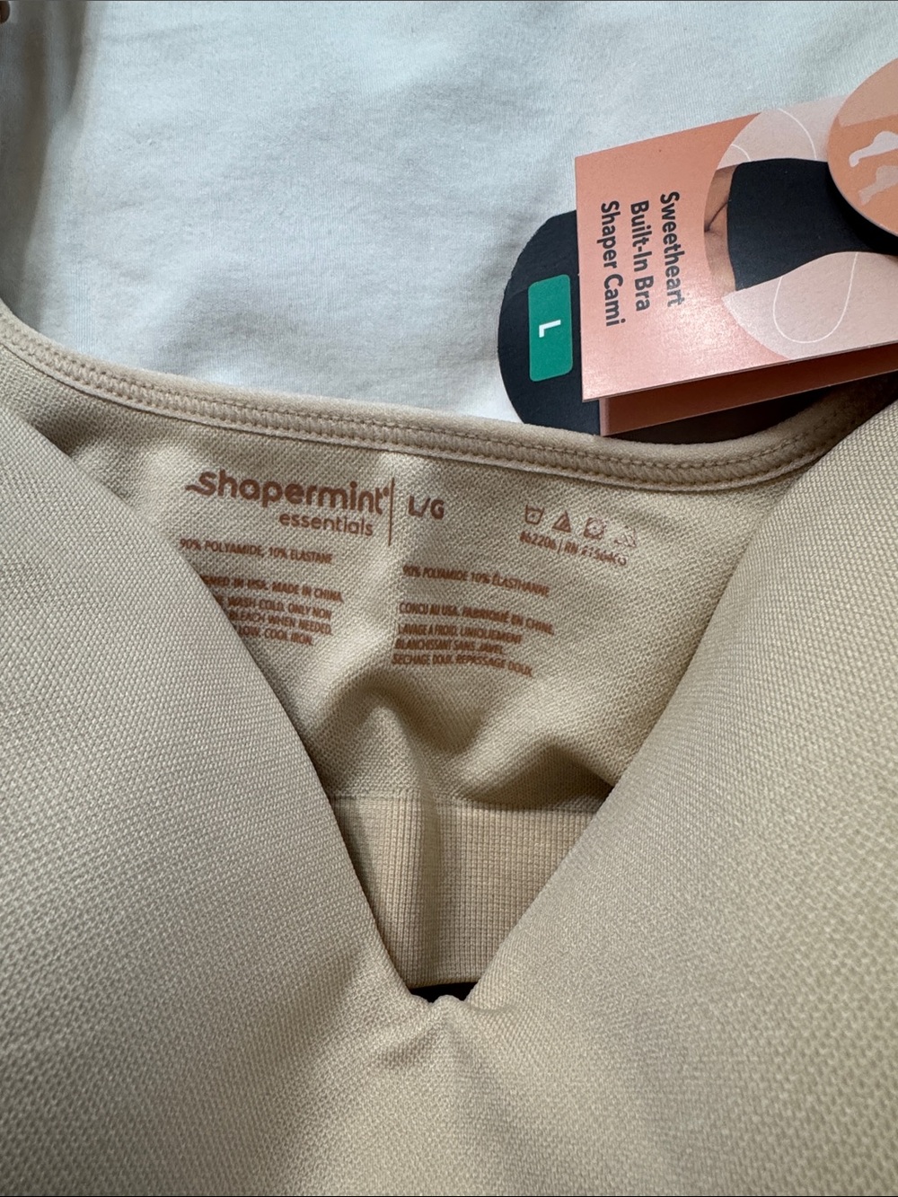 Shapermint Seamless Shaping Camisole - Light Beige - Picture 3 of 5